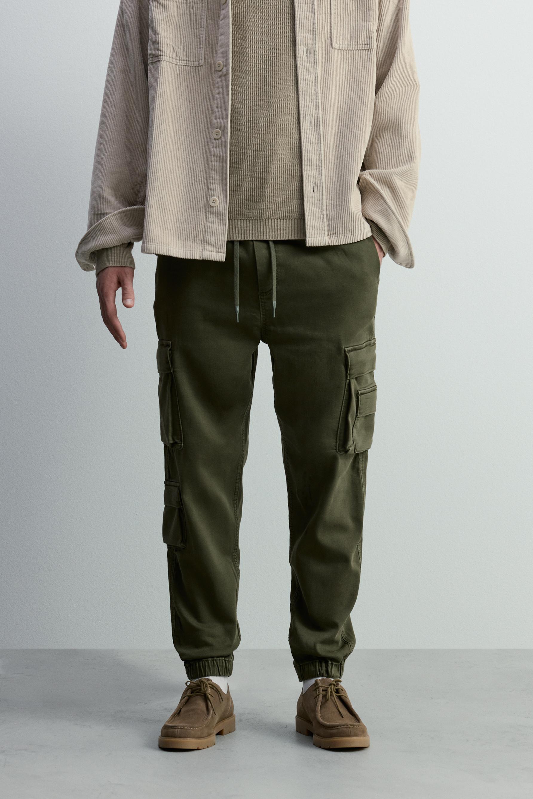 Jeans jogger multicargo fleece