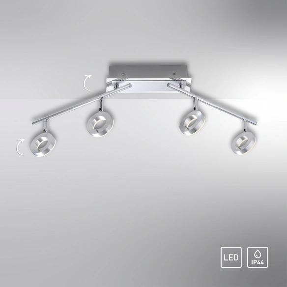Leuchte »SILEDA«, LxBxH: 940 x 740 x 210 cm