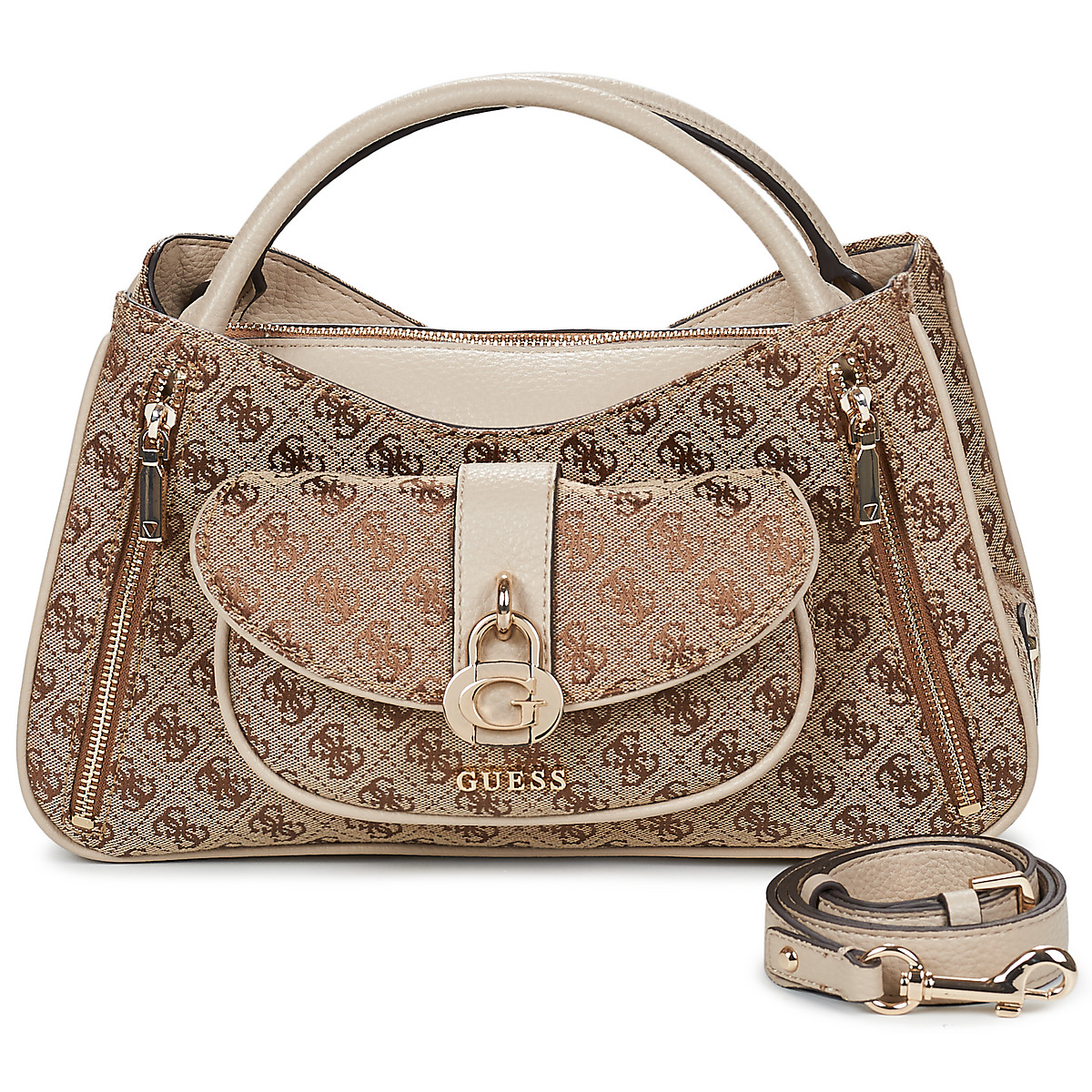 Guess - JESSA GIRLFRIEND SATCHEL - Beige