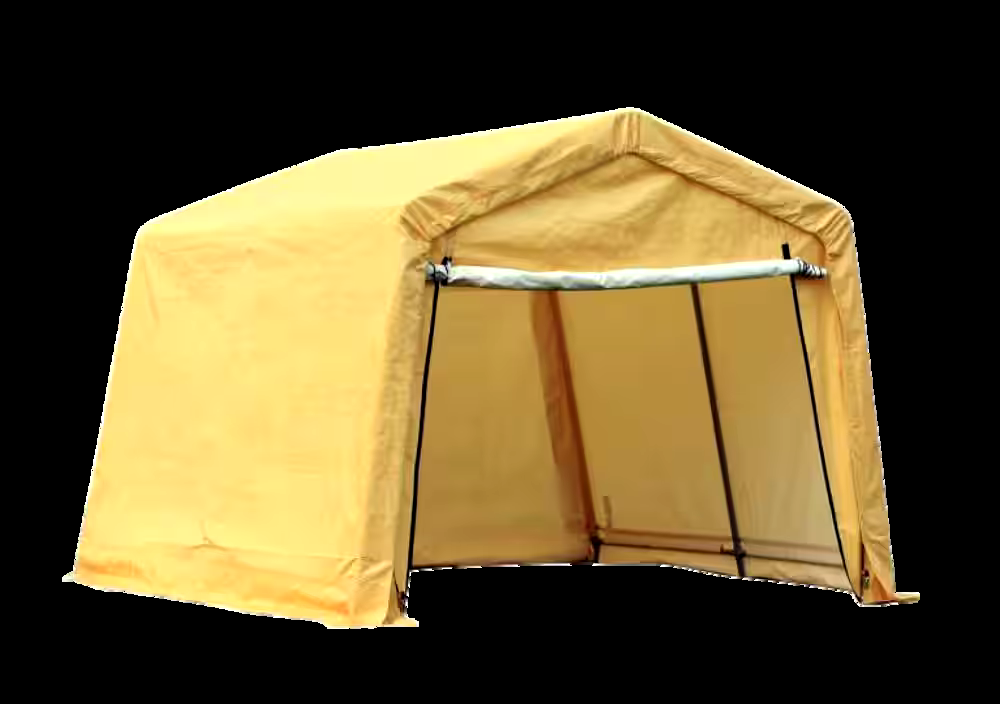 Easy Assembly Waterproof Storage Shed w/UV Protection, 10 x 10 x 8-ft
