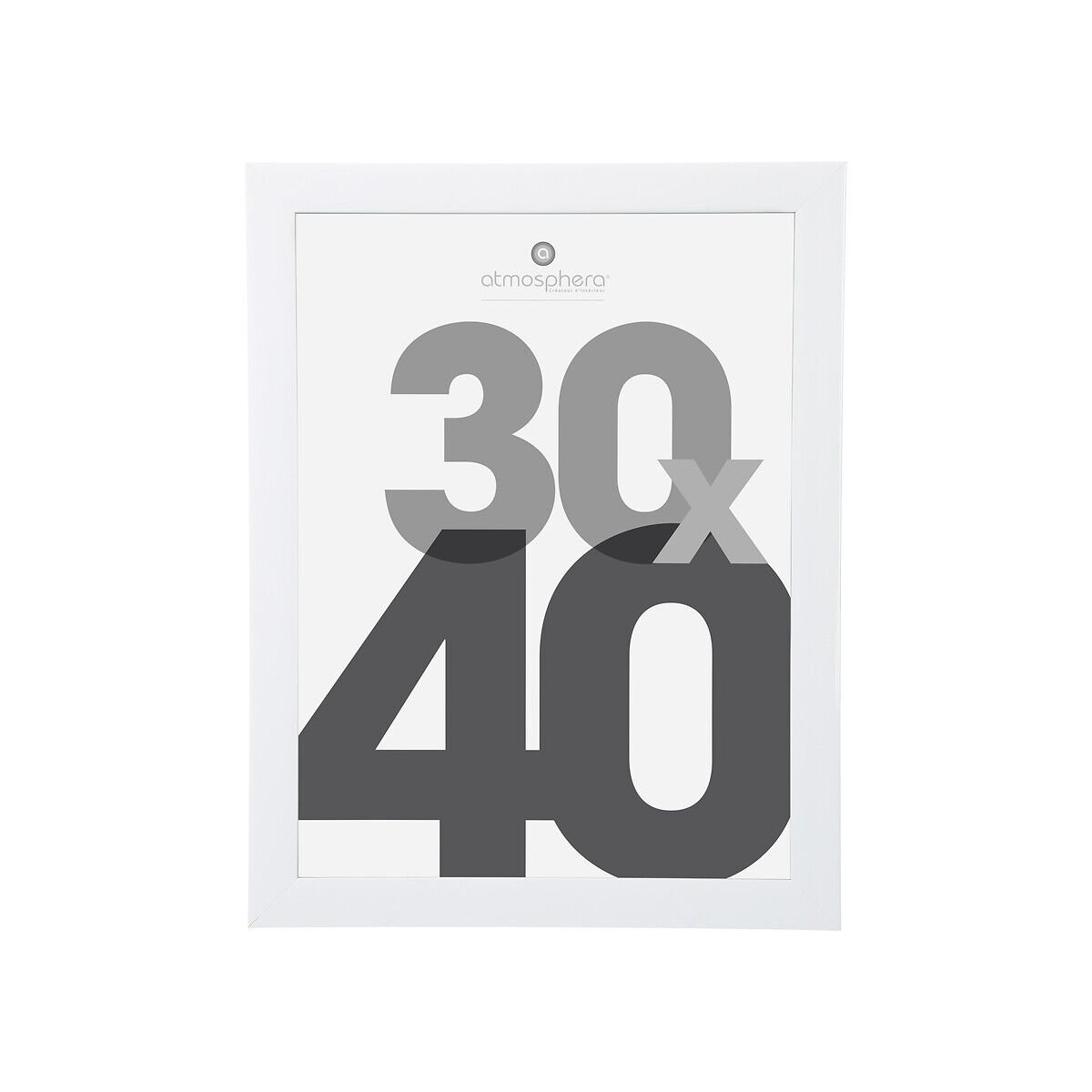 Moldura para fotos branca 30x40cm