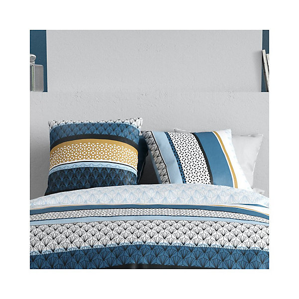 Housse de couette 240x220 OSIS   2 taies coton 57 fils