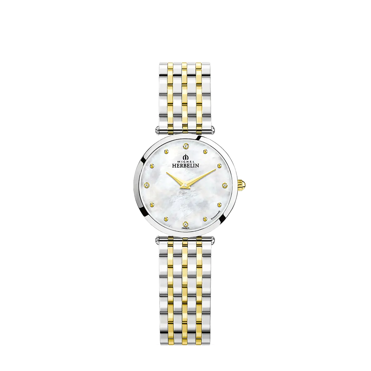 EPSILON – QUARTZ – BICOLORE & DIAMANTS