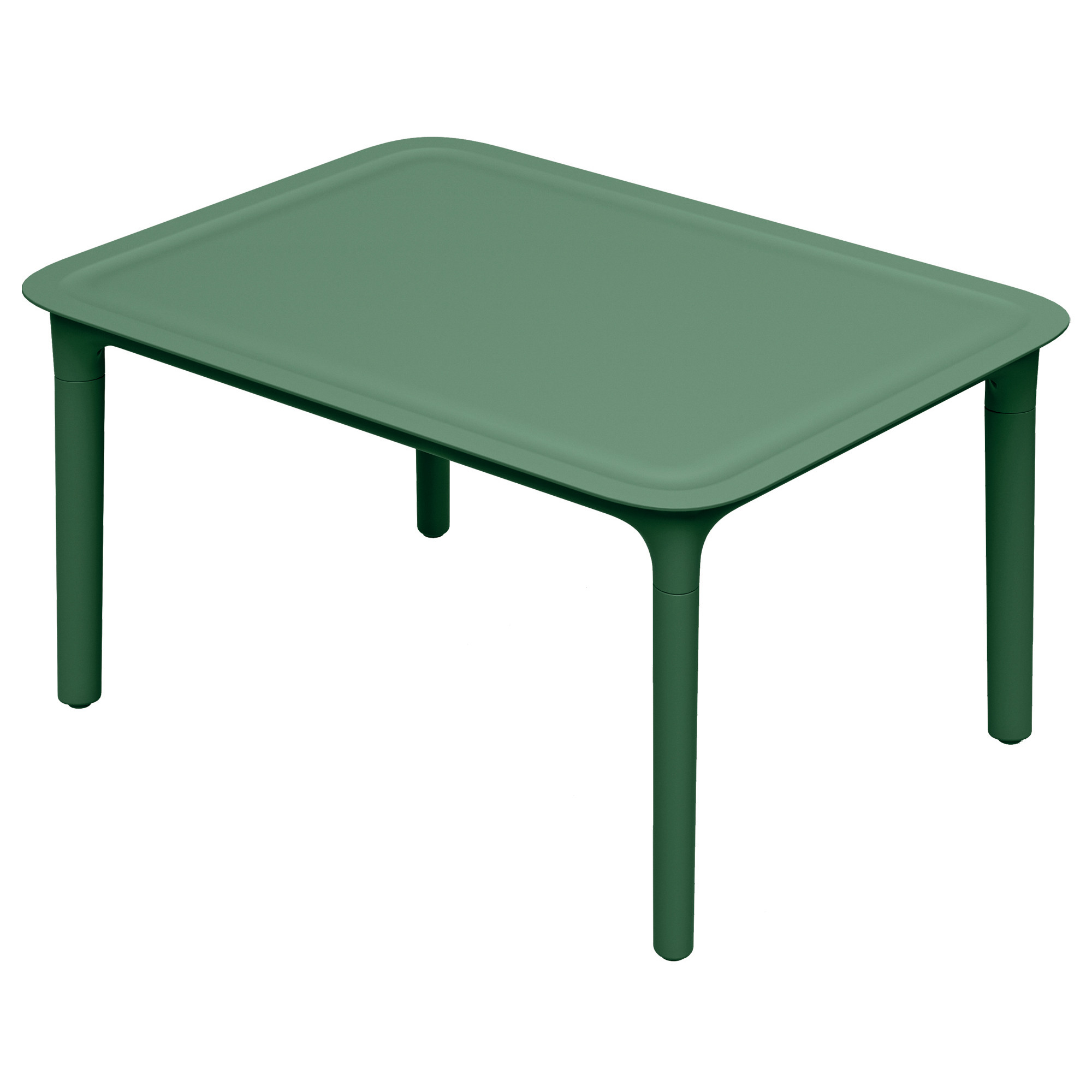 Stół ogrodowy kawowy Rimo Pine Green 77,5 x 57,5 cm FERNE