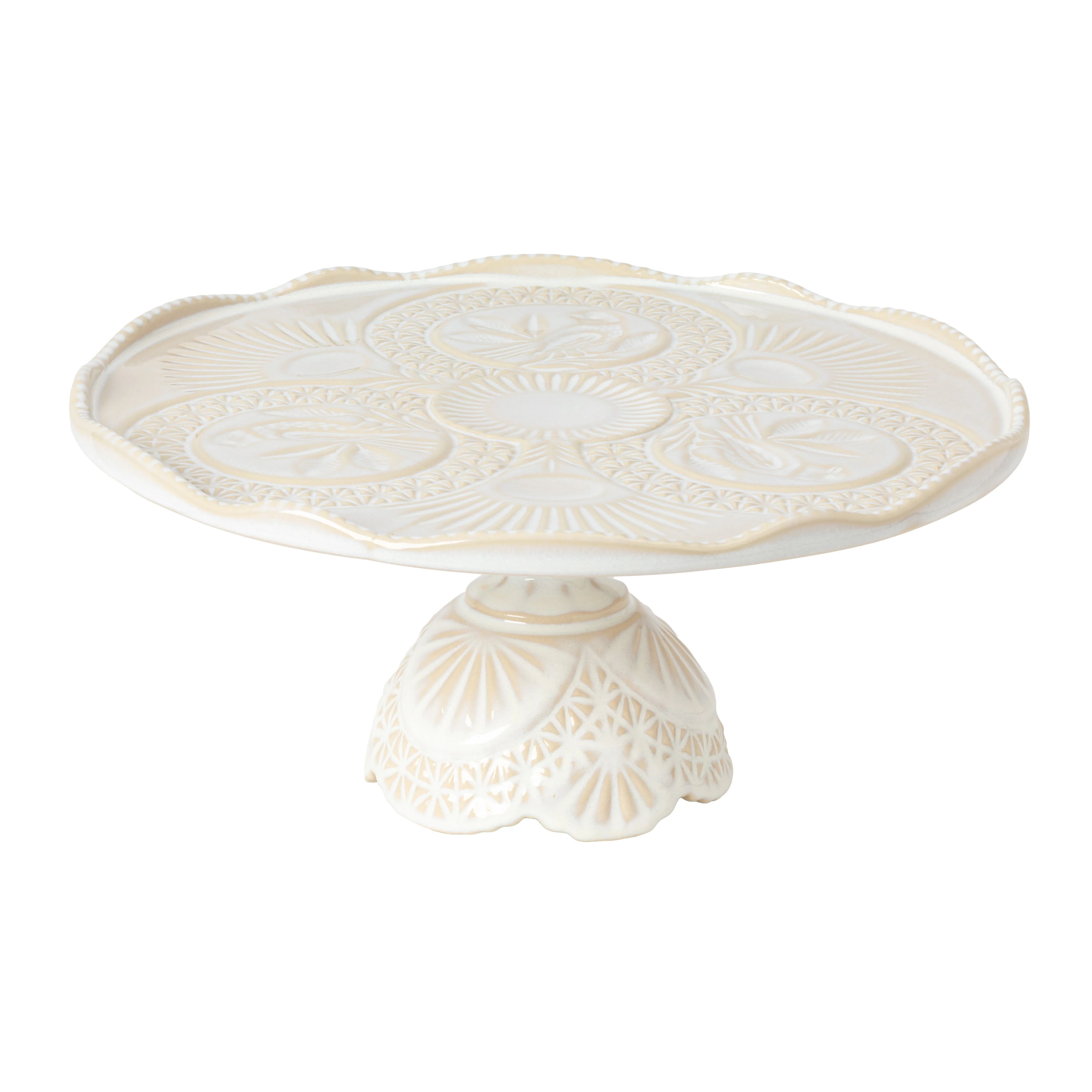 Footed Plate Cristal
