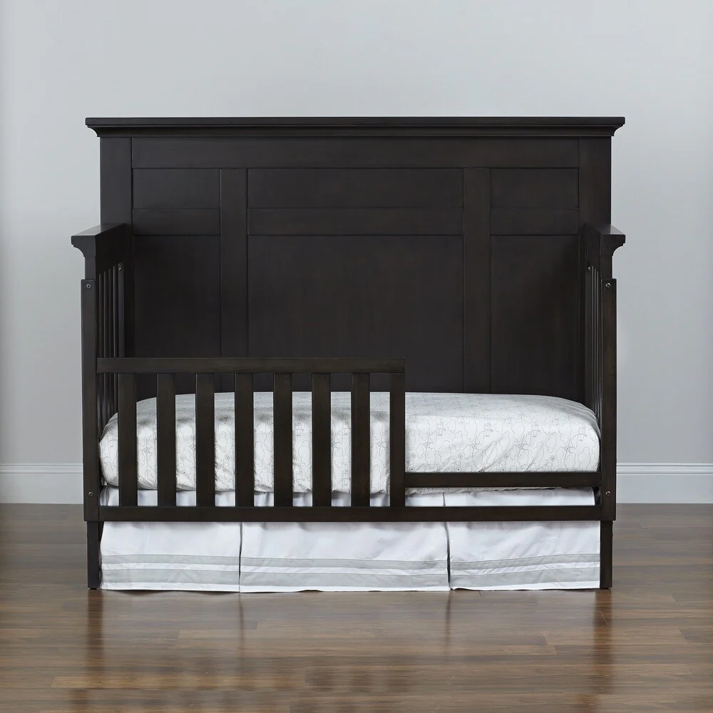 Centennial Chatham Flat Top Lifetime 4-in-1 Crib- Slate