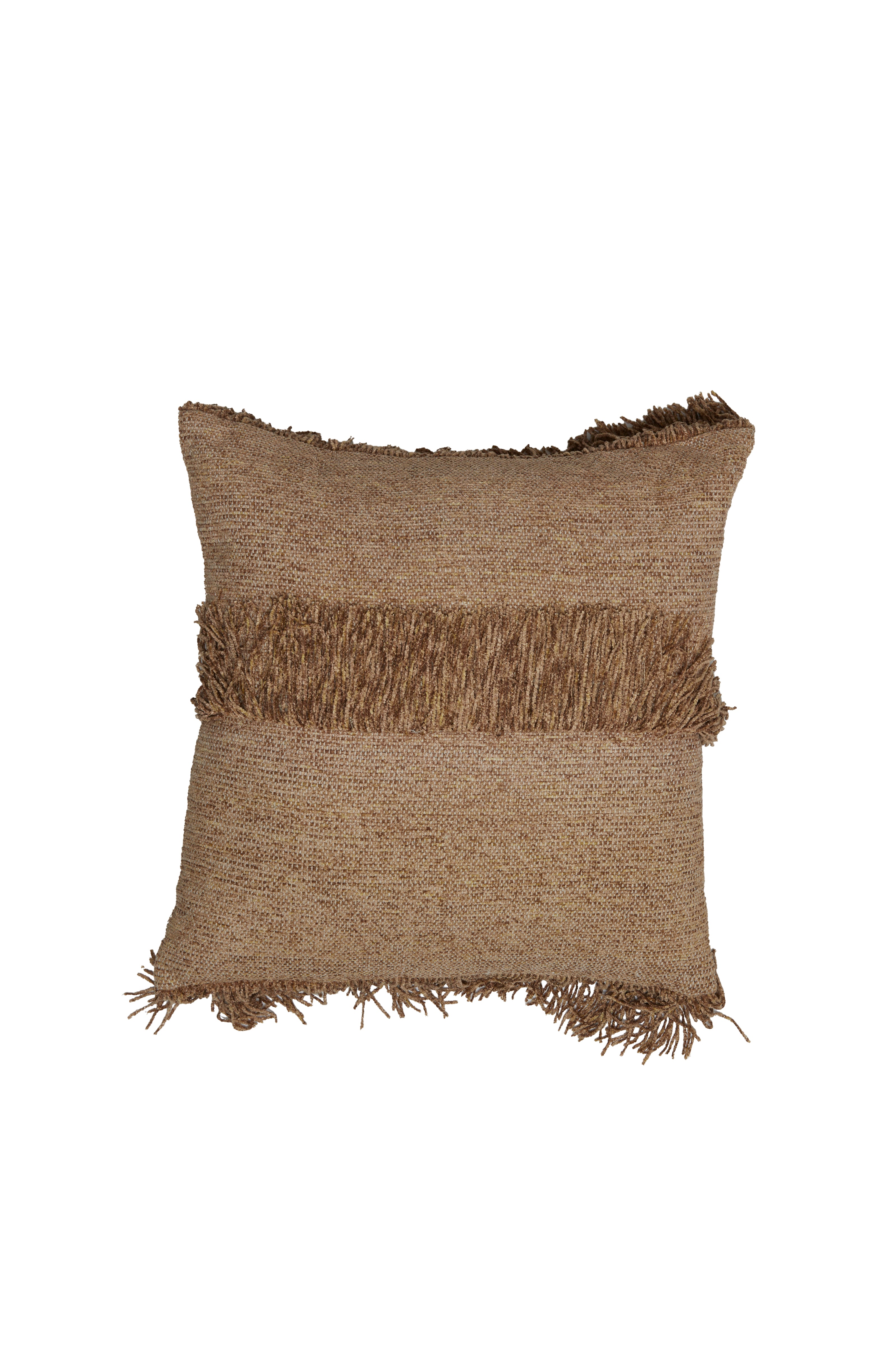 Light & Living kussen LUANI - 45x45cm - bruin