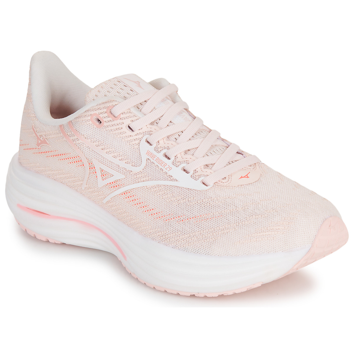 Mizuno - WAVE RIDER 29 - White / Beige