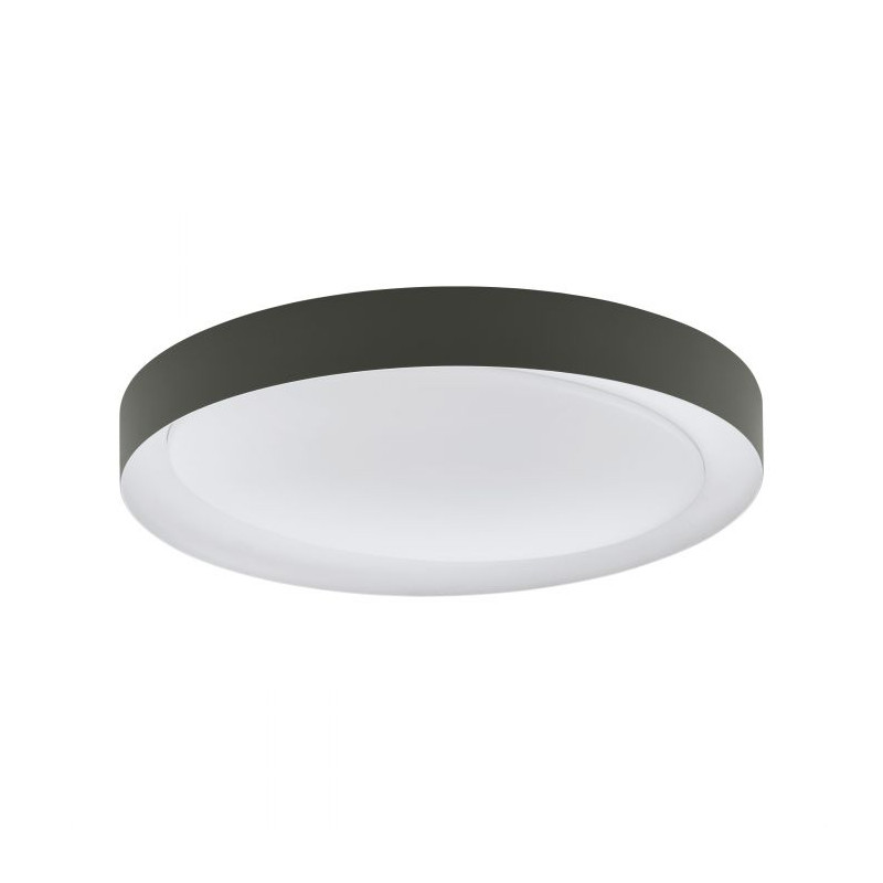 Plafonnier LED Laurito anthracite dimmable Ø 49 cm 24 W EGLO
