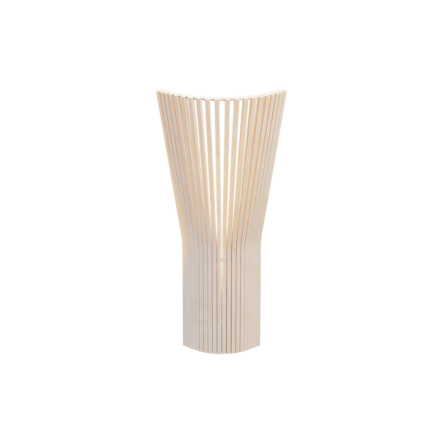 Secto Small 4237 Corner Lamp, birch