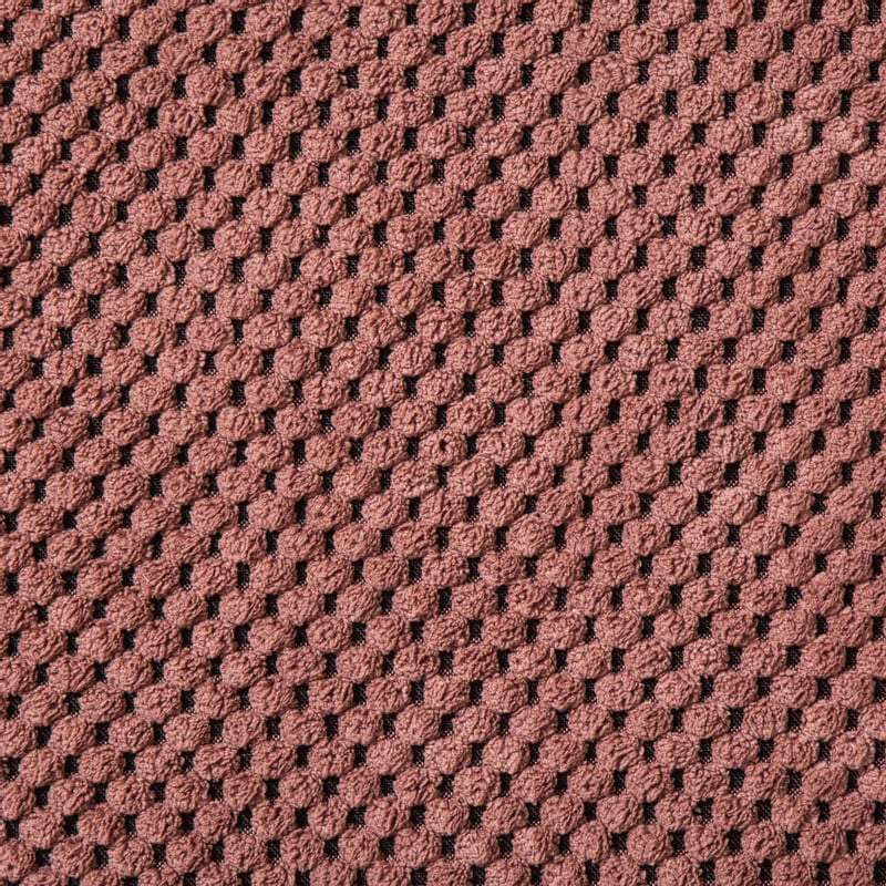 Plaid blokjes - roze - 130x160 cm