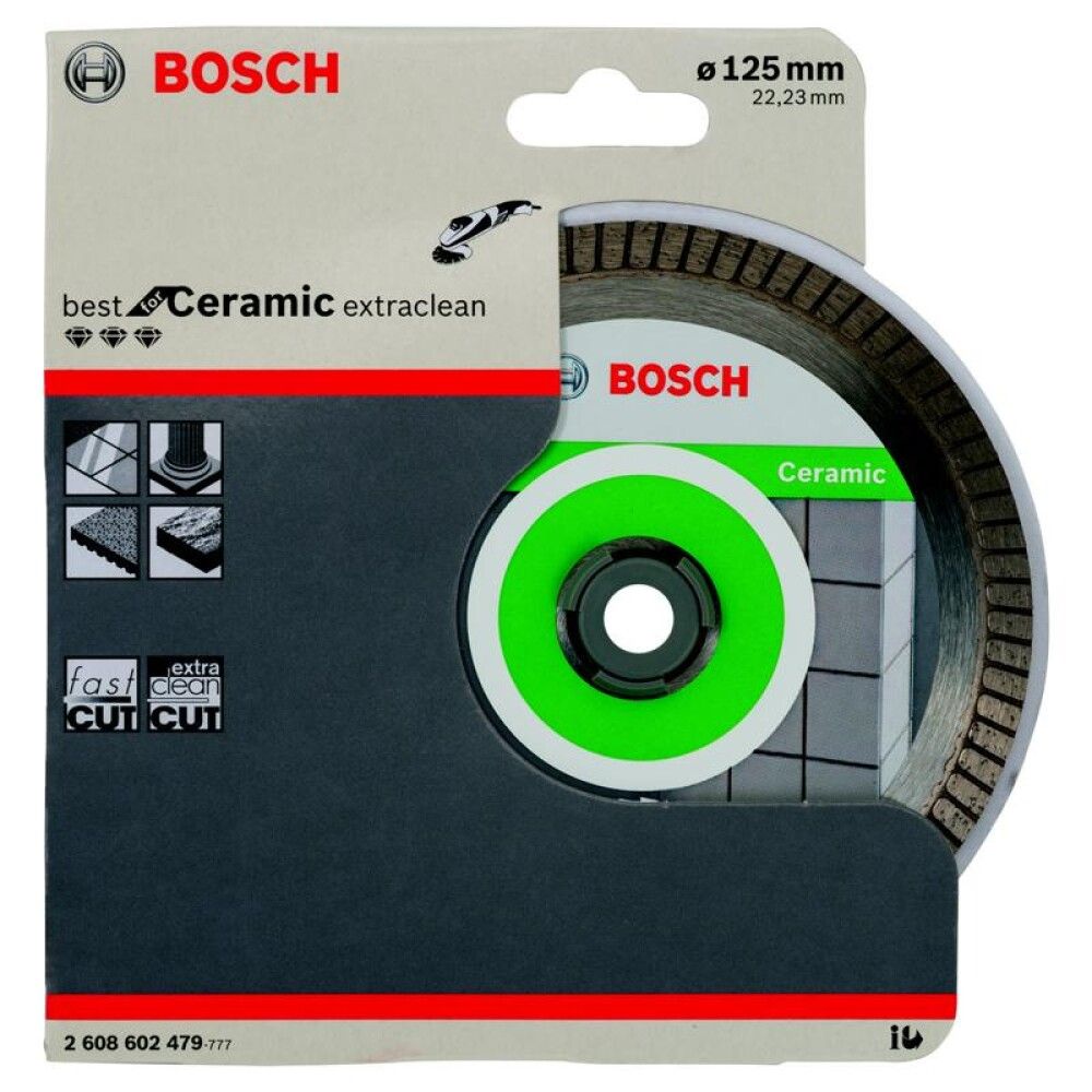 DIAMANTSKIVE BOSCH BEST CERAMIC 125X22,23