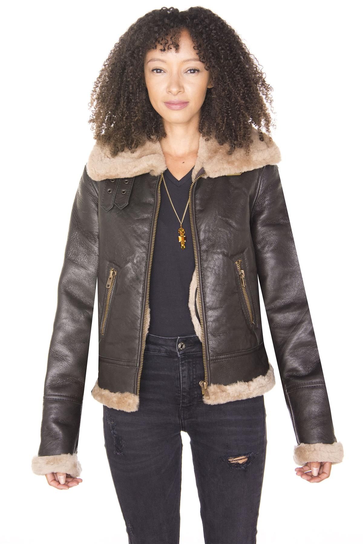 Infinity Leather B3 Sheepskin Leather Flying Jacket-Portland