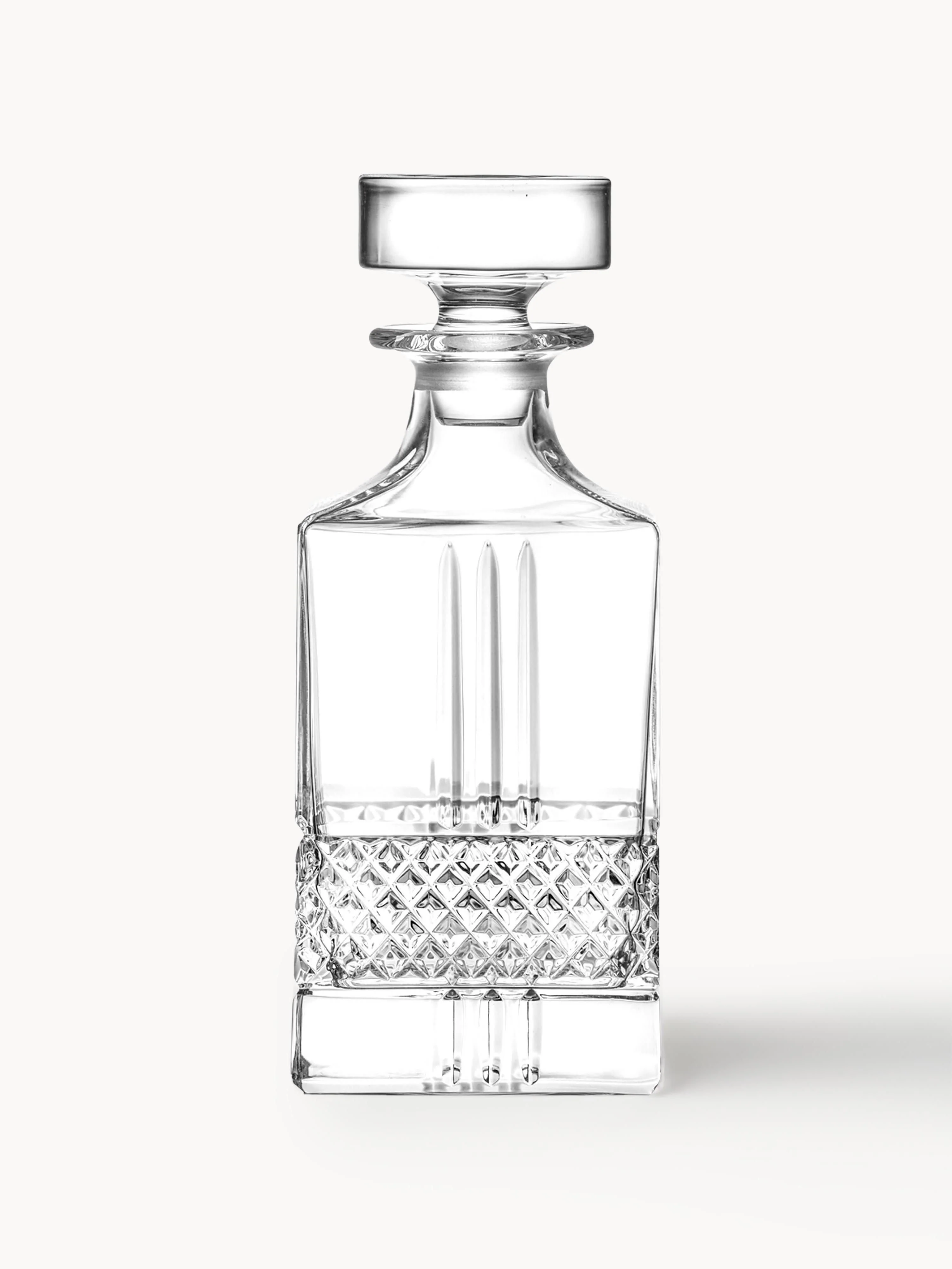 Kristall-Dekanter Calicavino mit Reliefmuster, 850 ml