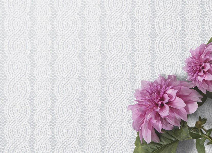 Modny winylowy dywan Geometryczny splot 60 x 90 cm