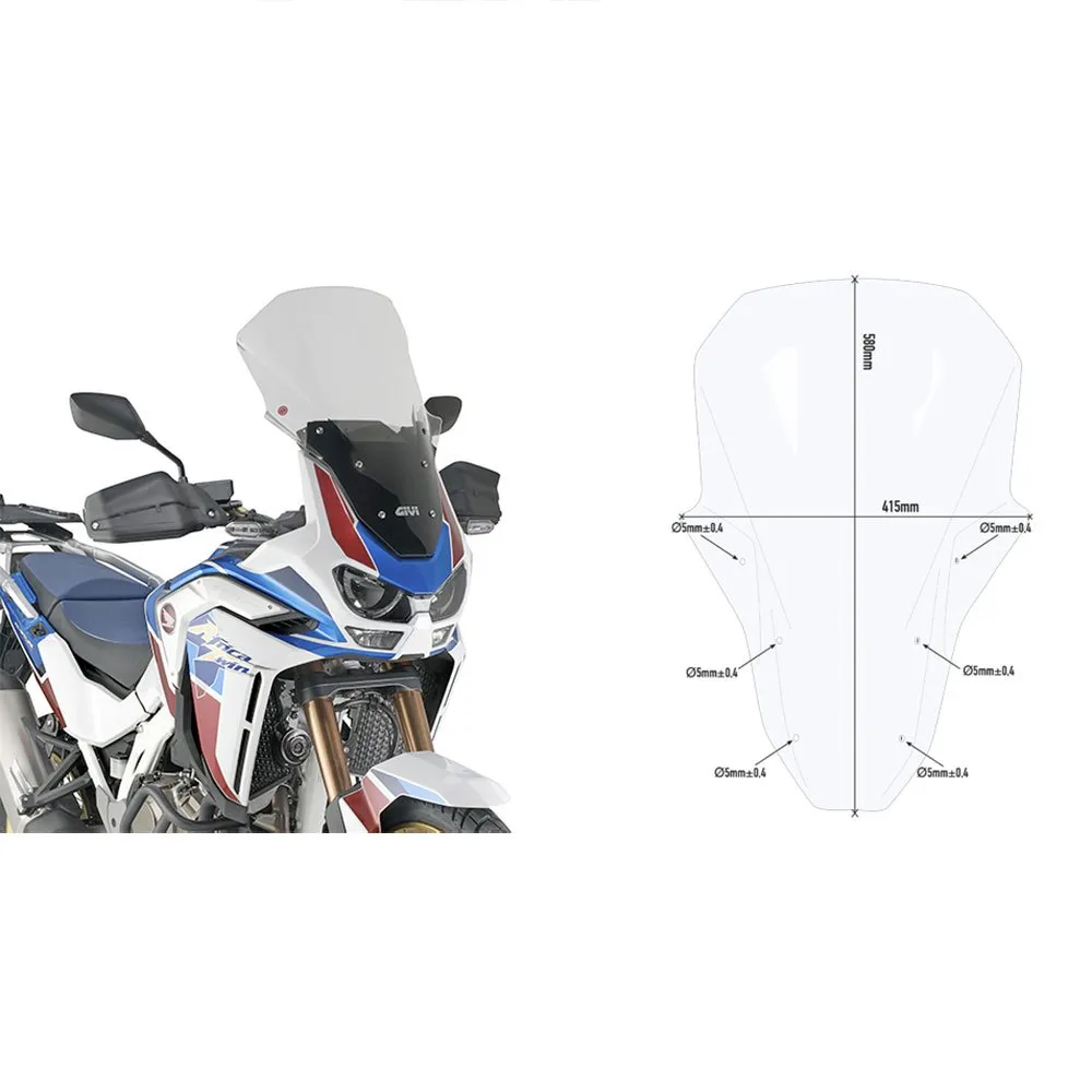 Givi D1178ST Honda CRF1100L Africa Twin Adventure Sports windshield