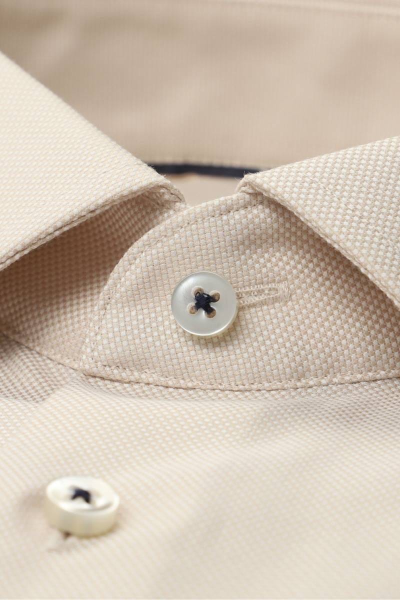 ETERNA 1863 Modern Fit Hemd champagner, Strukturiert