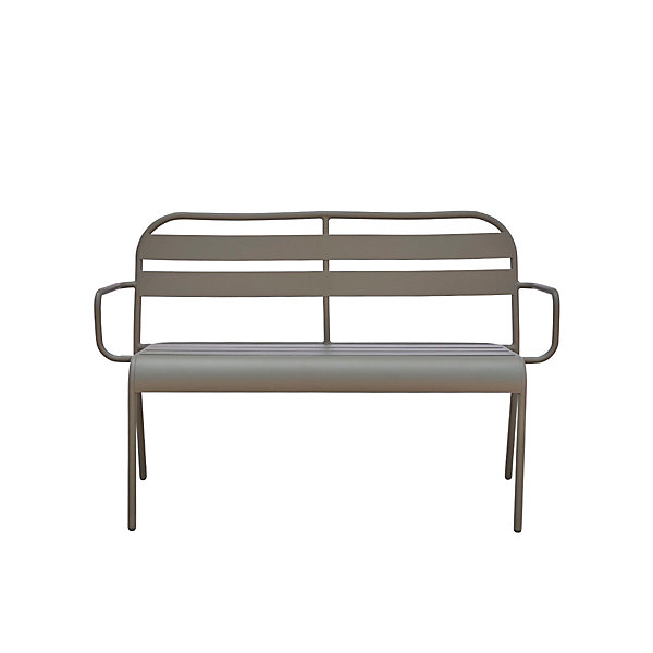 Banc de jardin en aluminium 2 places