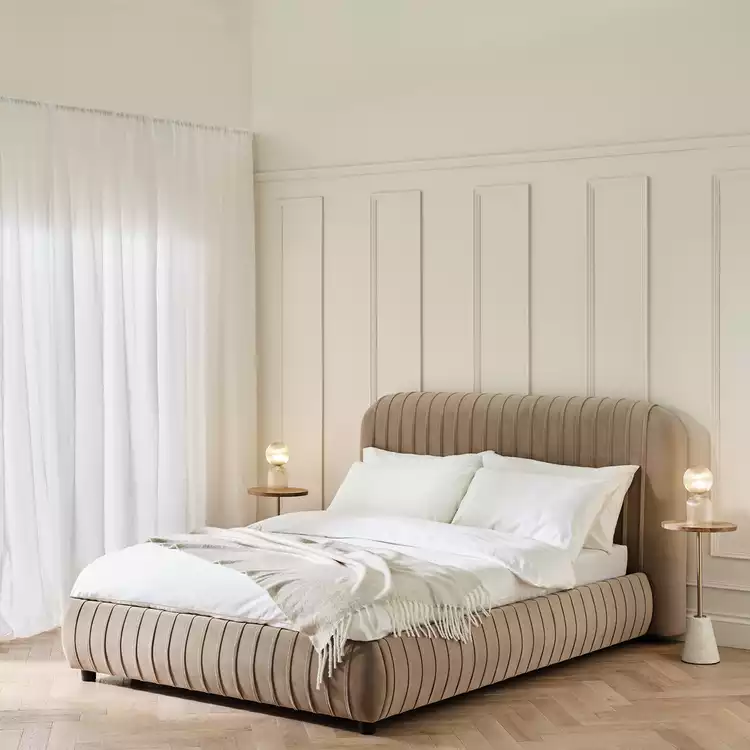 Habitat Beatrix Double End Lift Ottoman Bed - Mink