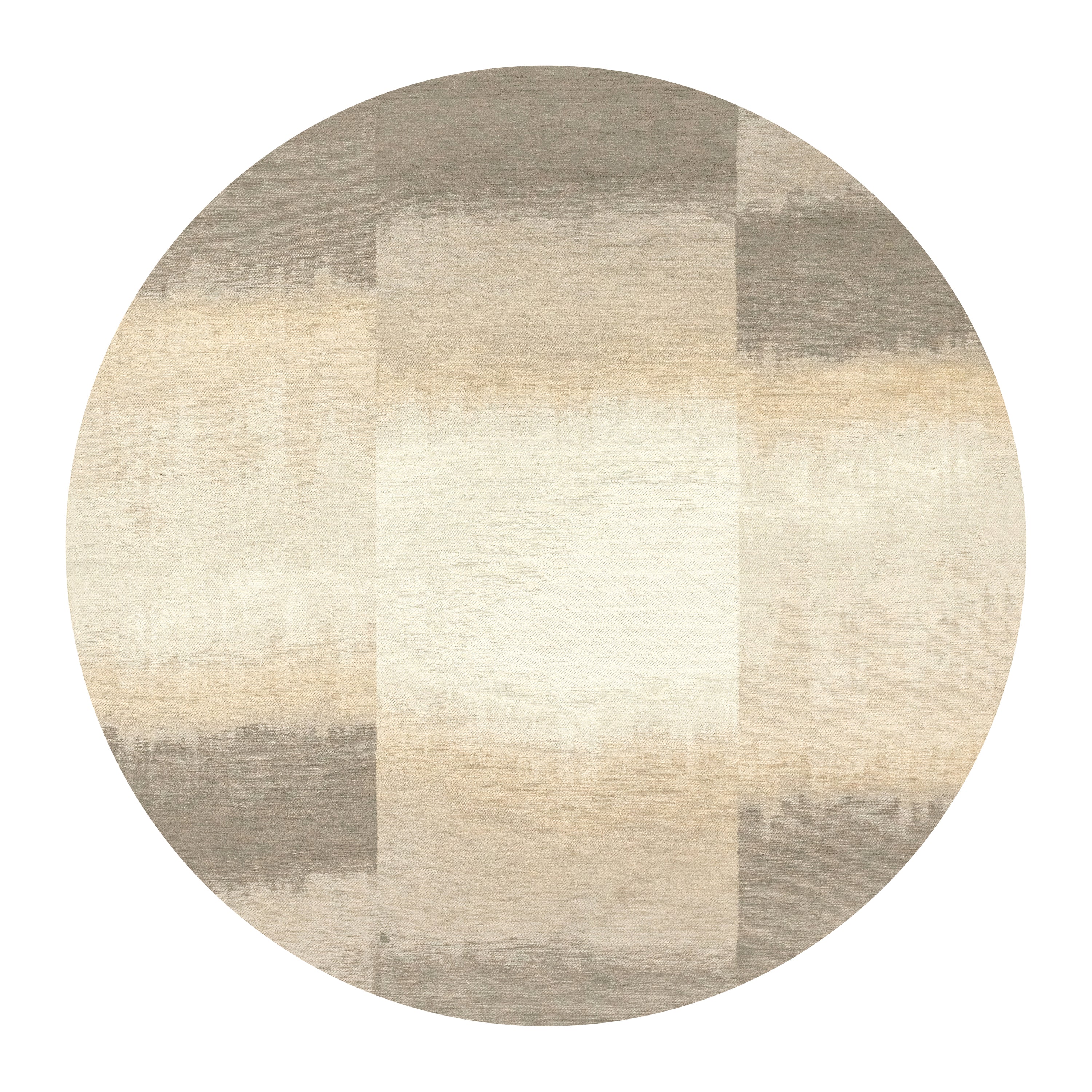 Louis de Poortere Sendai Vloerkleed Ø 140 cm - Cottage Grey