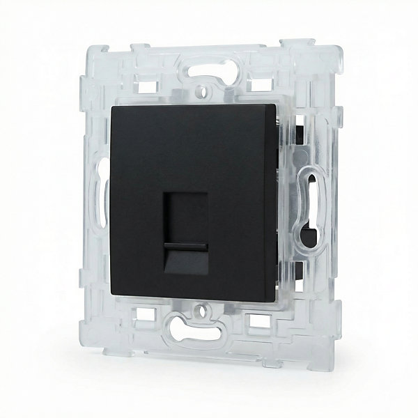 Mécanisme prise RJ45 Colours Kalya gris soft