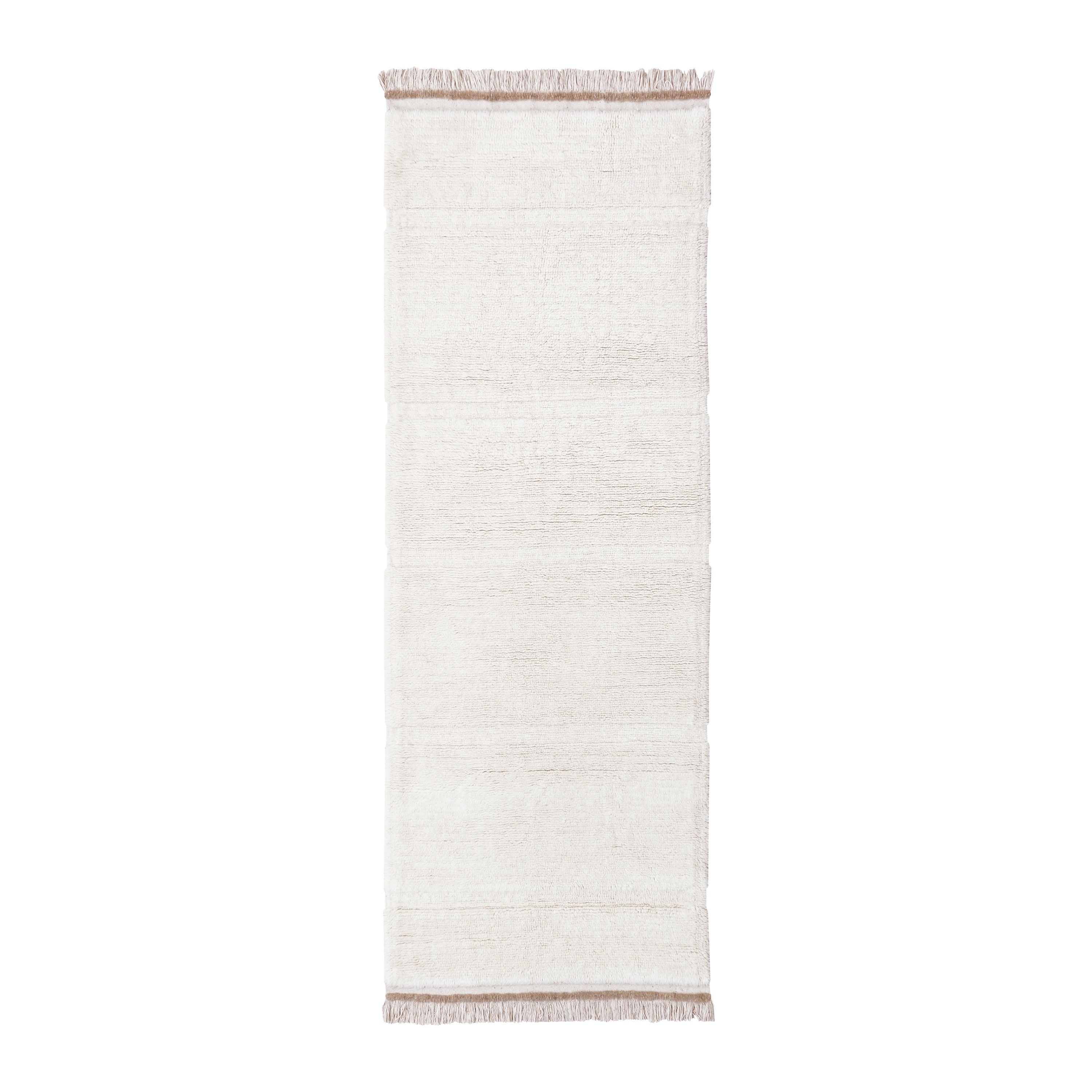 Lorena Canals Steppe Runner Vloerkleed 80 x 230 cm - Sheep White