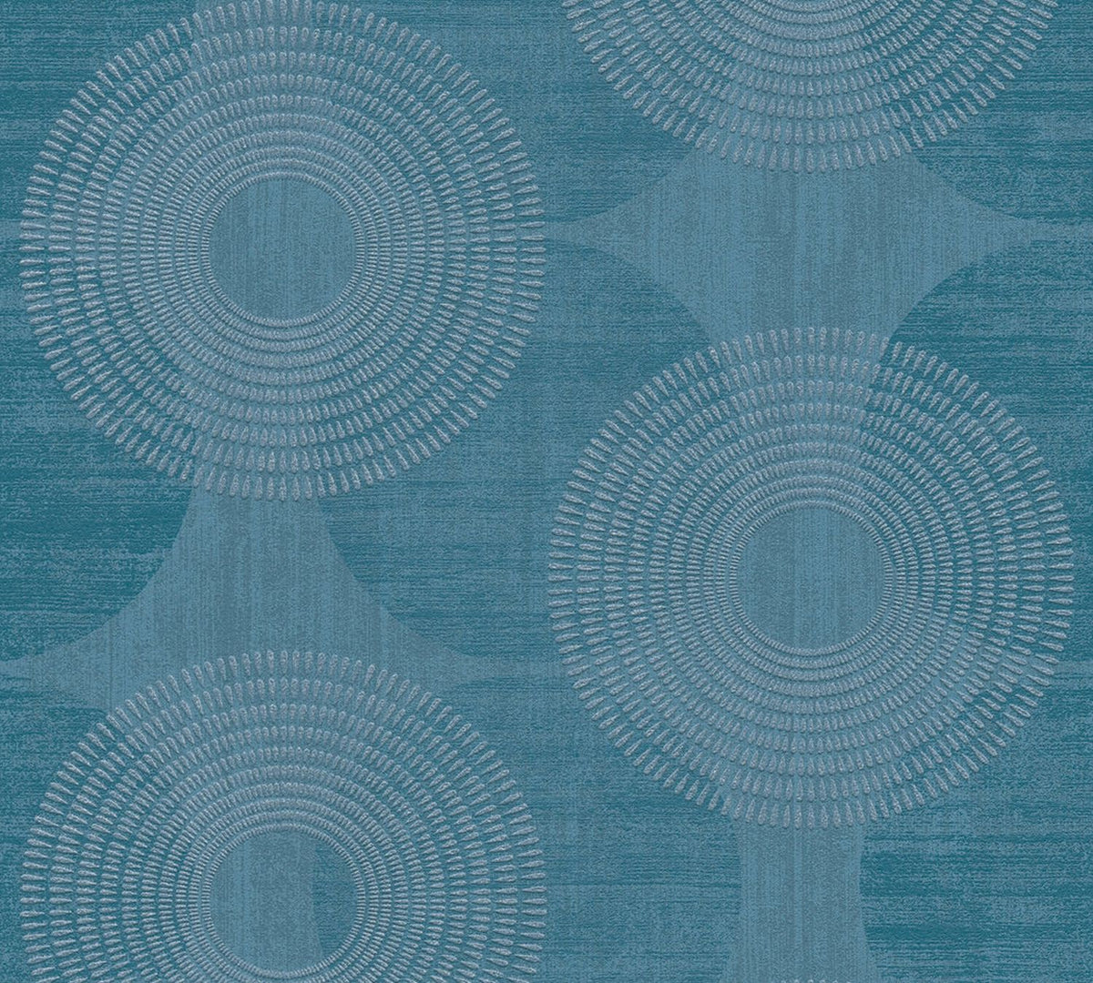 A.S. Création behang stip blauw - 53 cm x 10.05 m - AS-378325