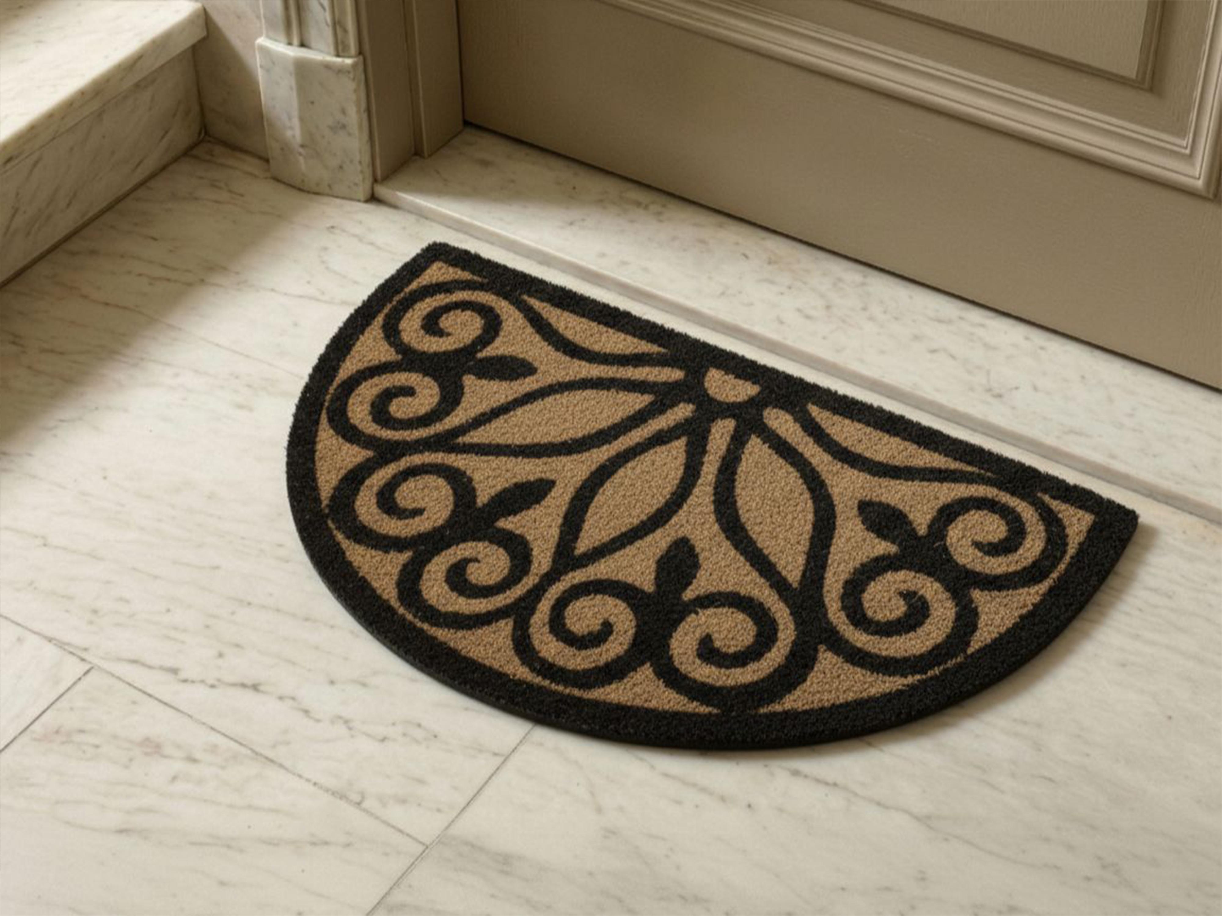 Doormat TISHIMNA Natural 45 x 75 cm Coir