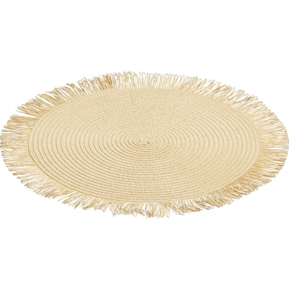 Kwantum Placemats | Placemats | Placemat Rond  Naturel