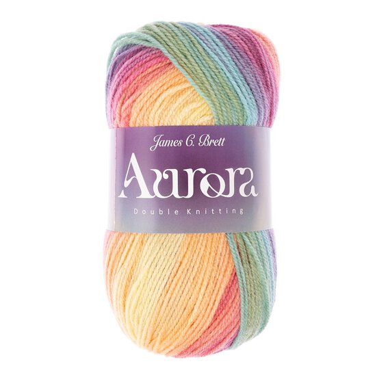 James C Brett Summer Days Aurora DK Yarn 100g