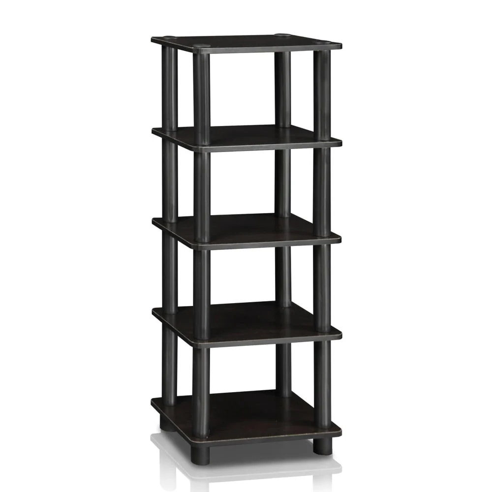 Porch & Den Brown MDF 4-bin Rack System