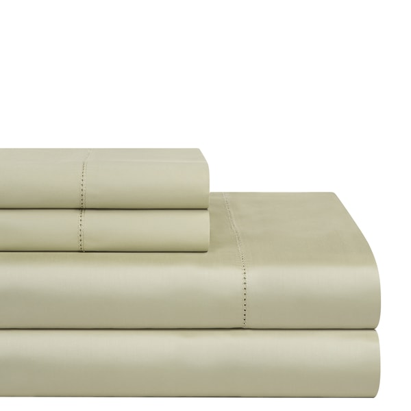 Pointehaven Pima Cotton 600 Thread Count Deep Pocket Bed Sheet Set