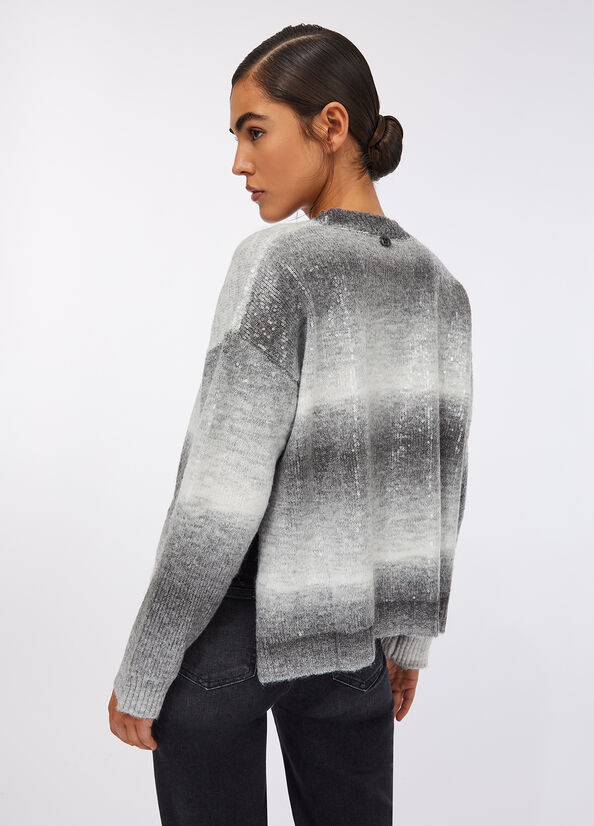 Maglia con paillettes