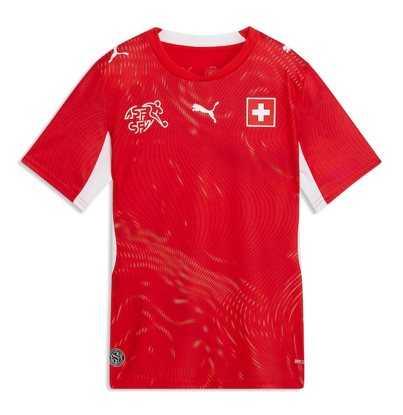 Switzerland National Team Puma Youth 2026 Home Replica Jersey - Red