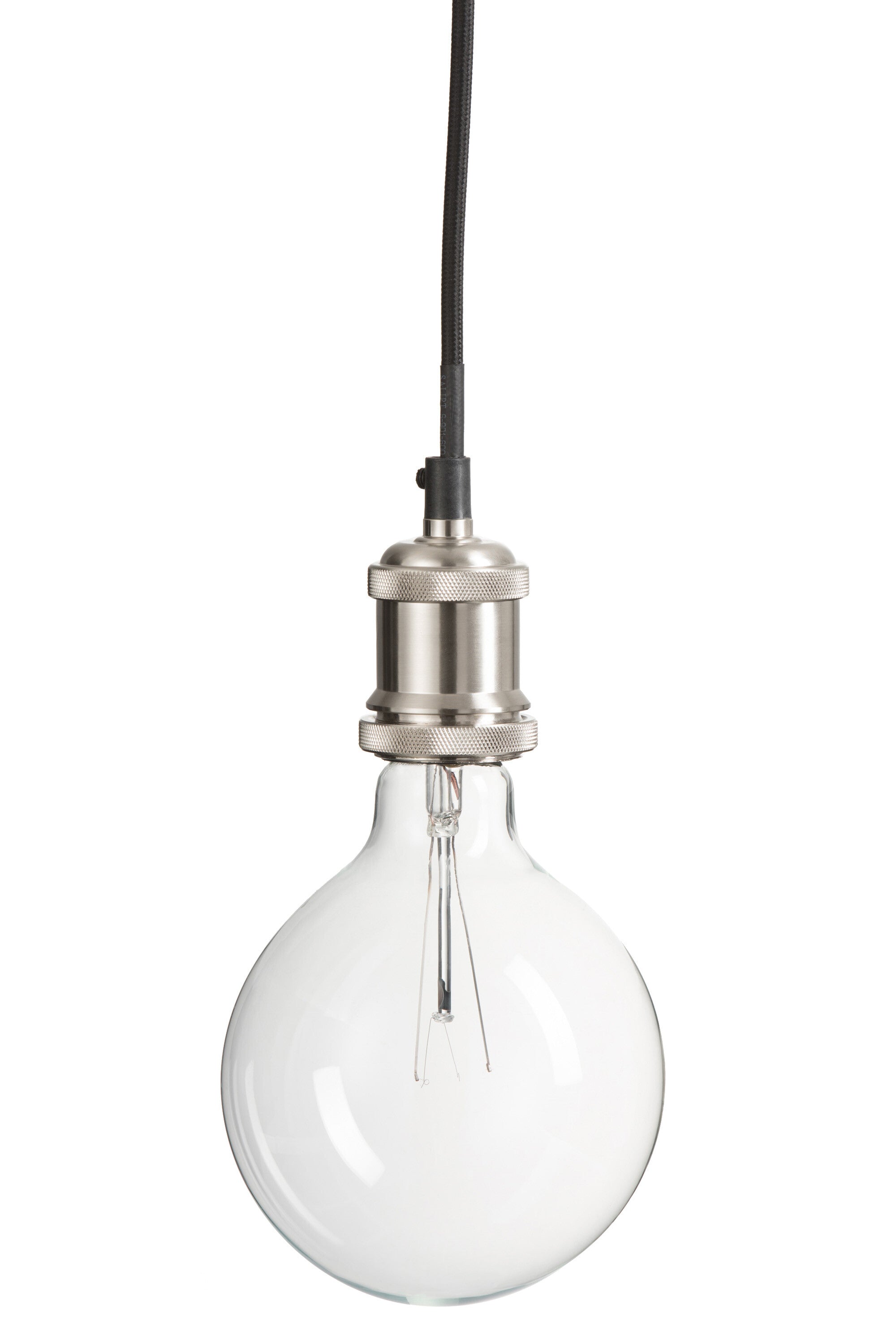 J-Line lamp Socket - metaal/glas - transparant