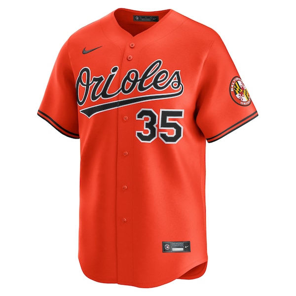 Adley Rutschman Baltimore Orioles Nike 2nd Alternate Limited Player Jersey - Orange