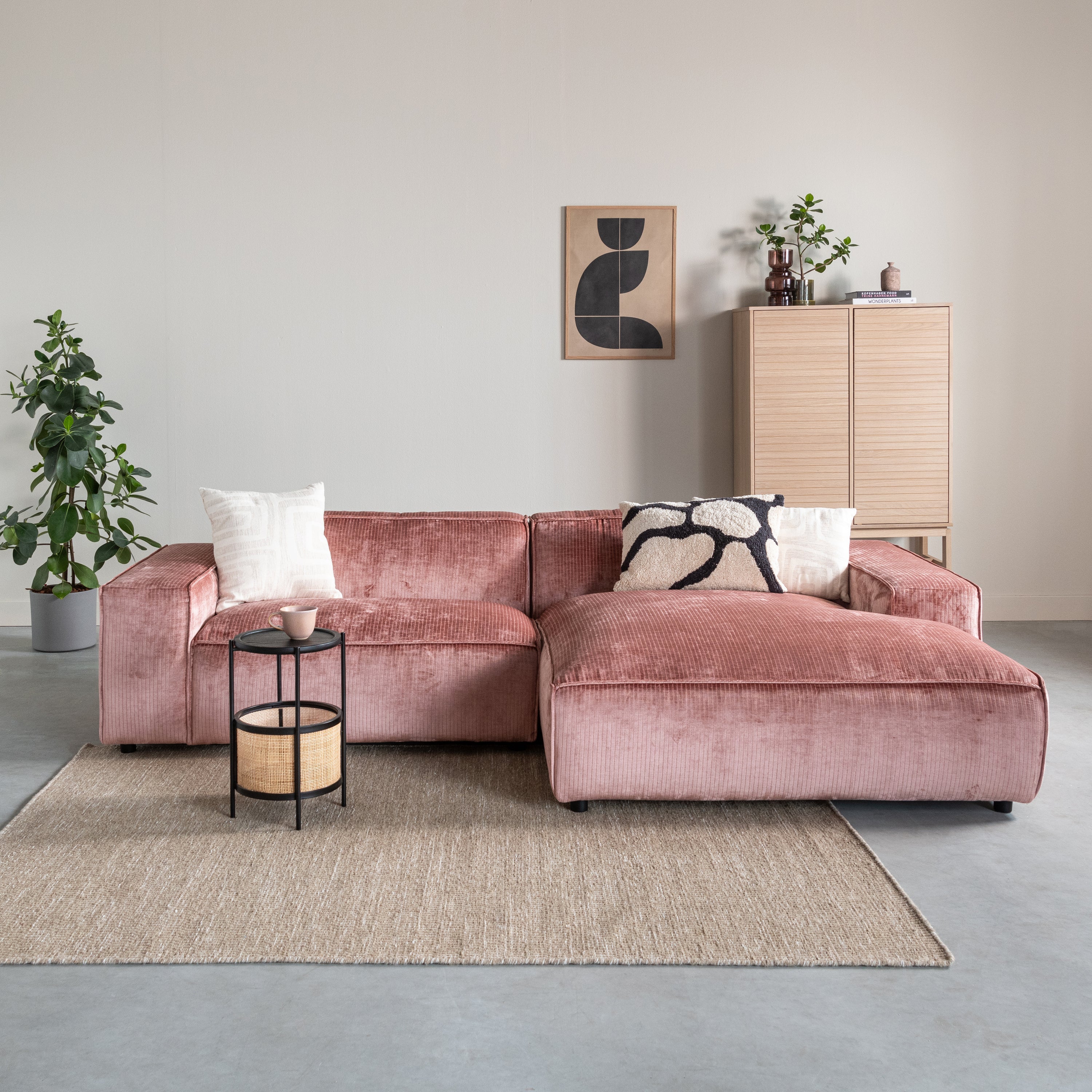 by fonQ Mellow Wollen Vloerkleed 200 x 300 cm - Taupe