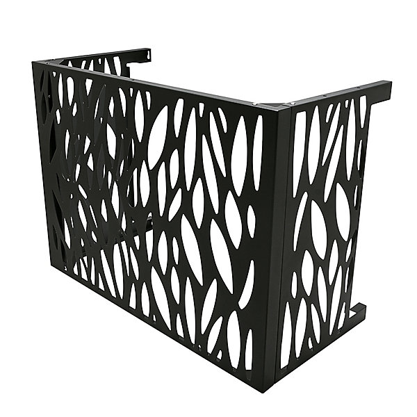Cache climatiseur GoodHome Neva gris