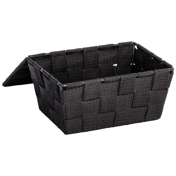 Badkorb »Adria«, Metall/Kunststoff, schwarz