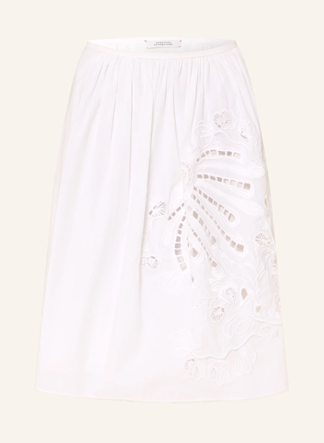 DOROTHEE SCHUMACHER Rock EMBROIDERED BEAUTY mit Lochspitze
