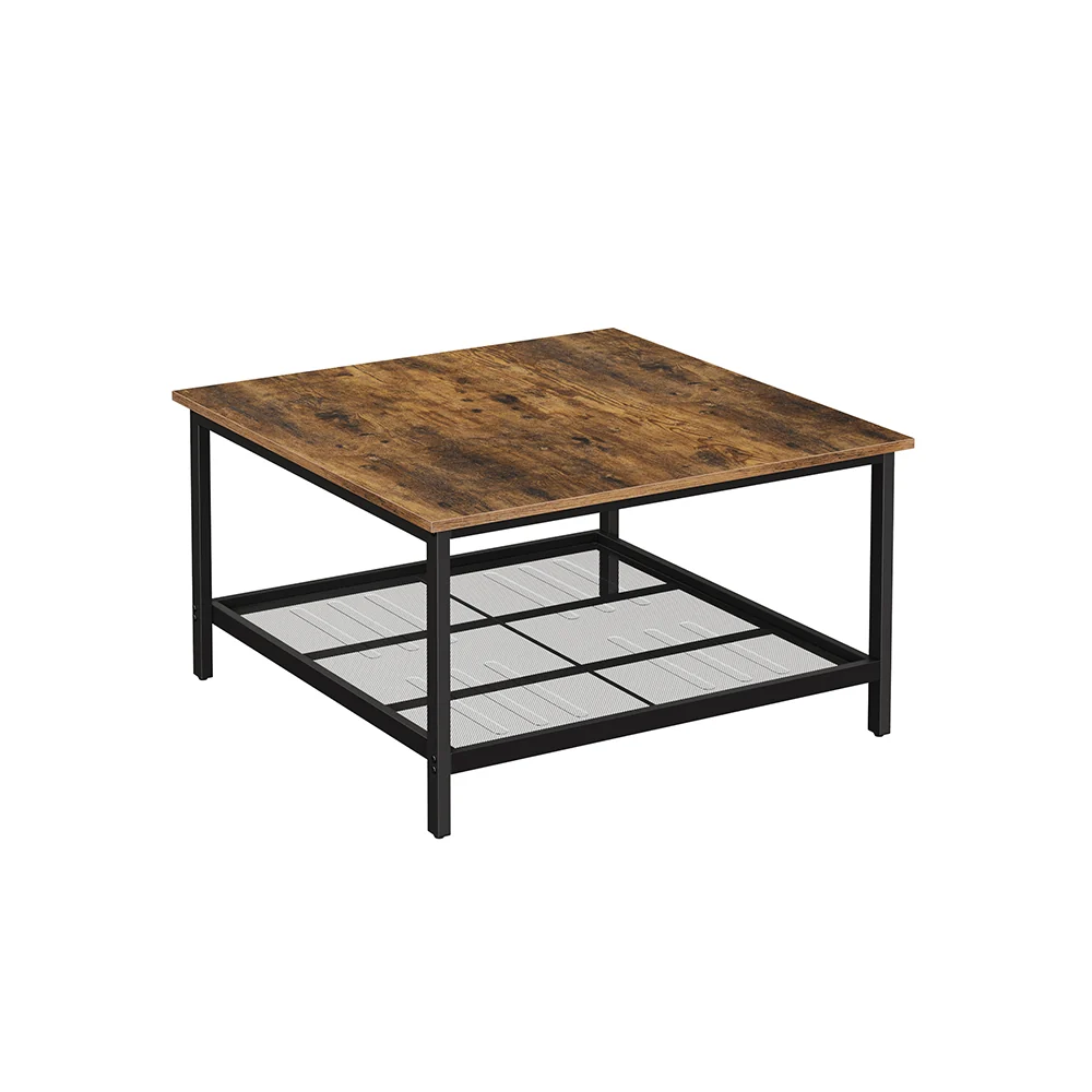 Table basse carré industriel
