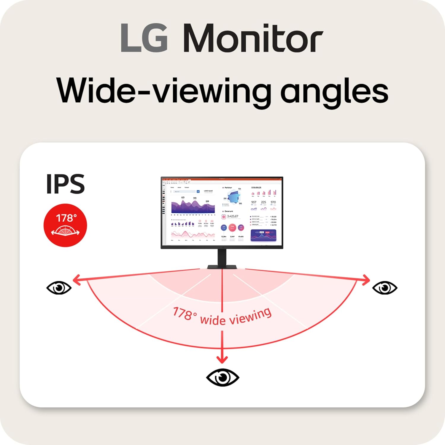 LG 32U631A-B 32-inch QHD (2560 x 1440) IPS Computer Monitor  100Hz  5ms  HDR10  Reader Mode  Flicker Safe  HDMI  USB Type-C 15W PD  Black