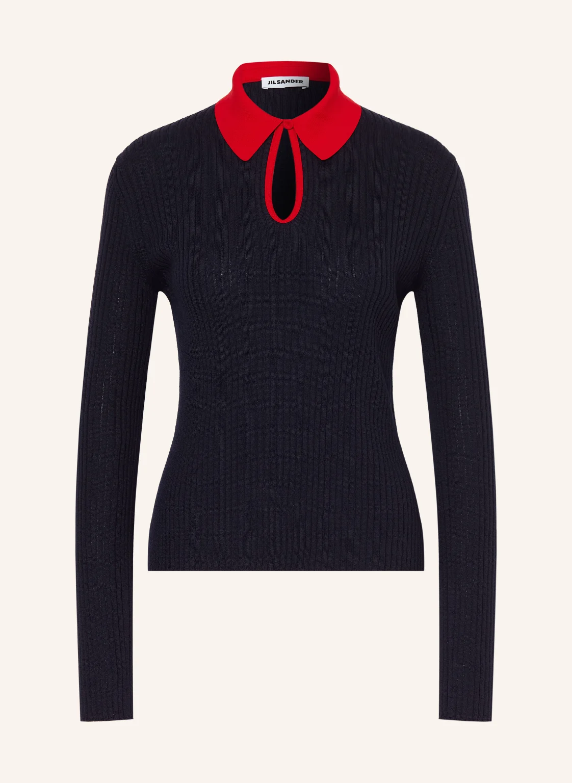 JIL SANDER Strick-Poloshirt