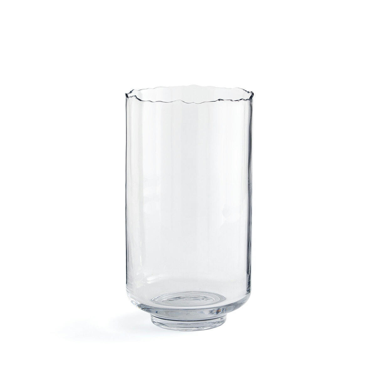 Vase en verre transparent, Livigo