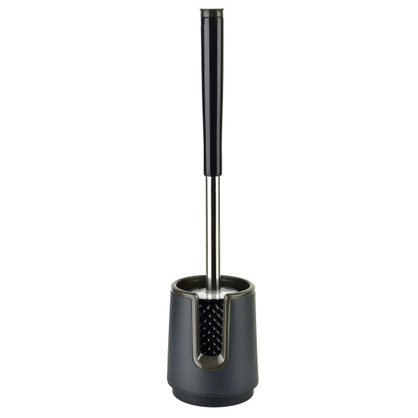 EDA SILICONE Szczotka WC czarna 10x41cm TPR