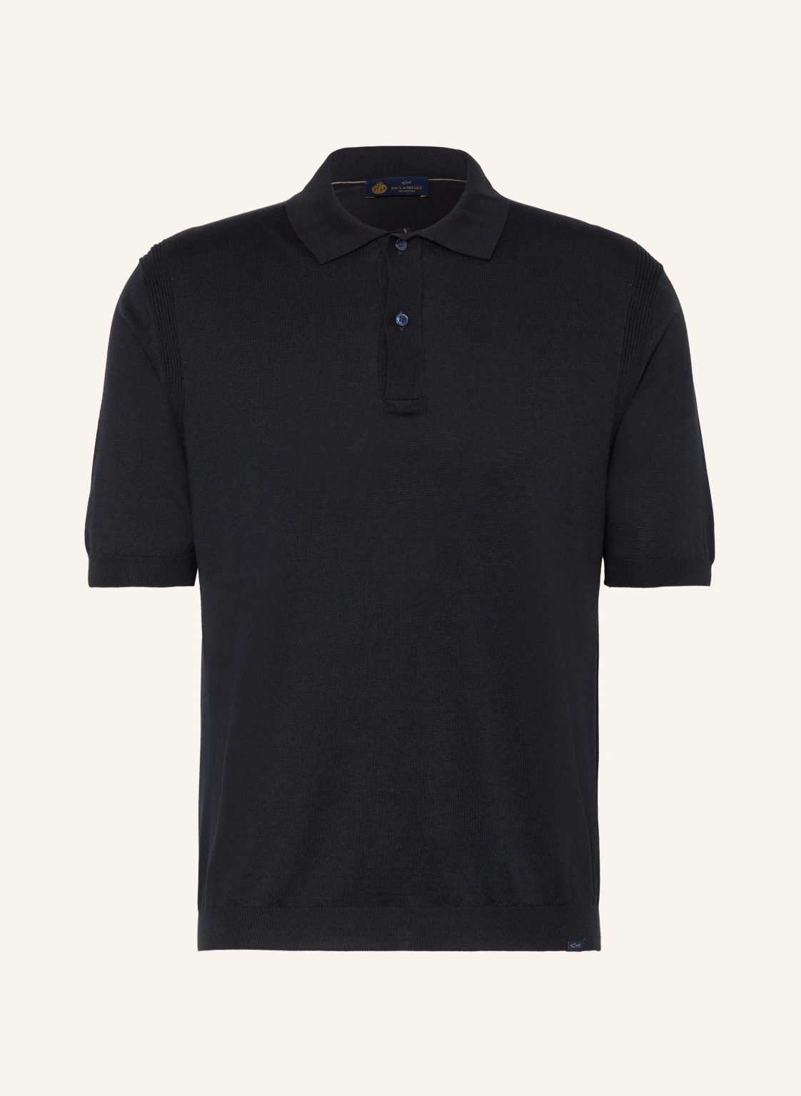 PAUL & SHARK Strick-Poloshirt mit Seide