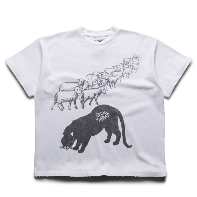 Barriers Worldwide Social Threat Tee - White