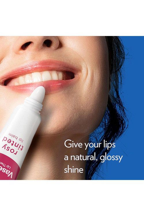 Vaseline LipTherapy Rosy Tinted 'LipBalm' For Instant Softness&Pink Hint, 3x10g