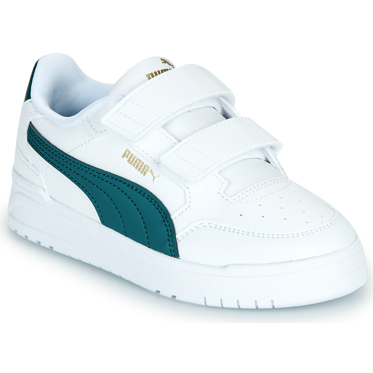 Puma - Shuffle Downtown Lo V PS - White / Green