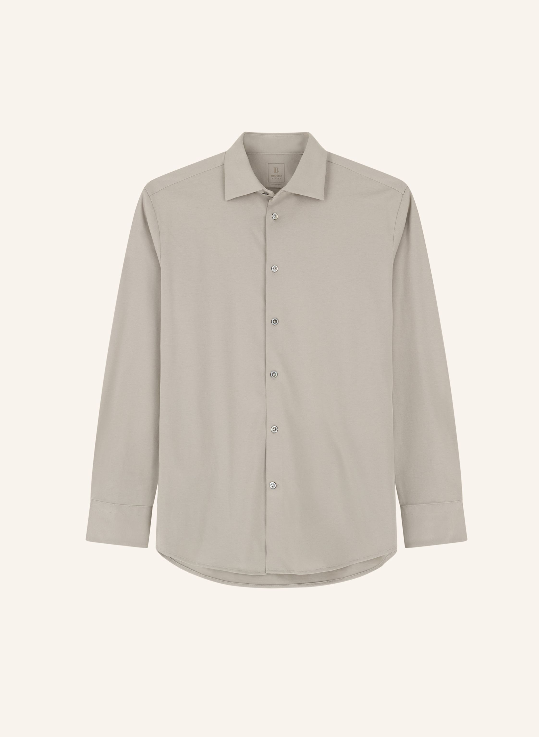 BOGGI MILANO Jerseyhemd Regular Fit